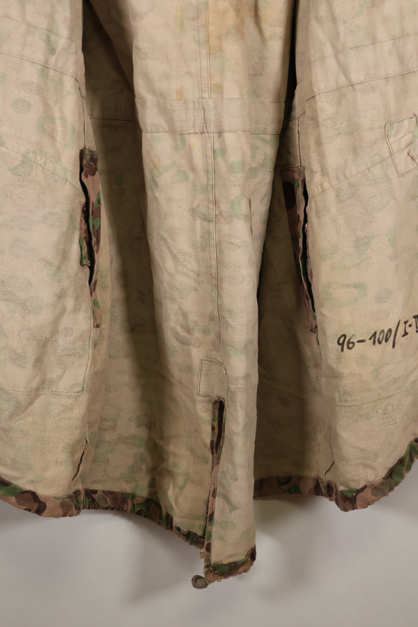 1960年代〜70年代　M57 オーストリア軍　ピーパターン迷彩　パーカー　中古品　A