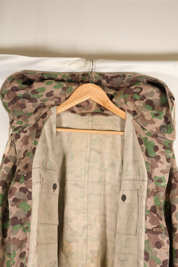 1960年代〜70年代　M57 オーストリア軍　ピーパターン迷彩　パーカー　中古品　A