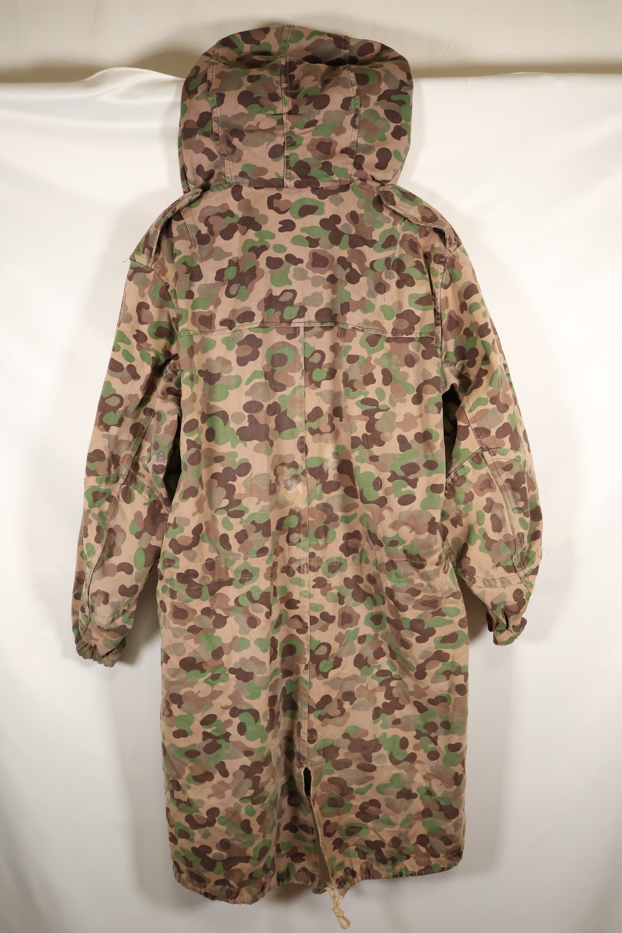 1960年代〜70年代　M57 オーストリア軍　ピーパターン迷彩　パーカー　中古品　A