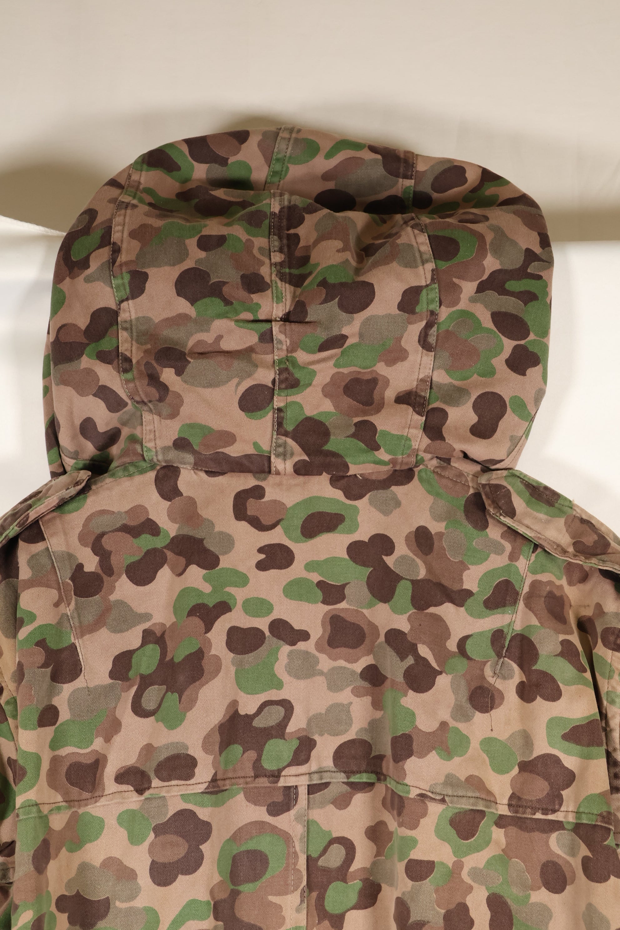 1960年代〜70年代　M57 オーストリア軍　ピーパターン迷彩　パーカー　中古品　A