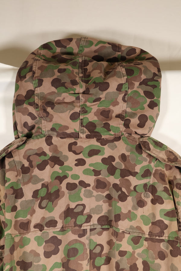 1960年代〜70年代　M57 オーストリア軍　ピーパターン迷彩　パーカー　中古品　A