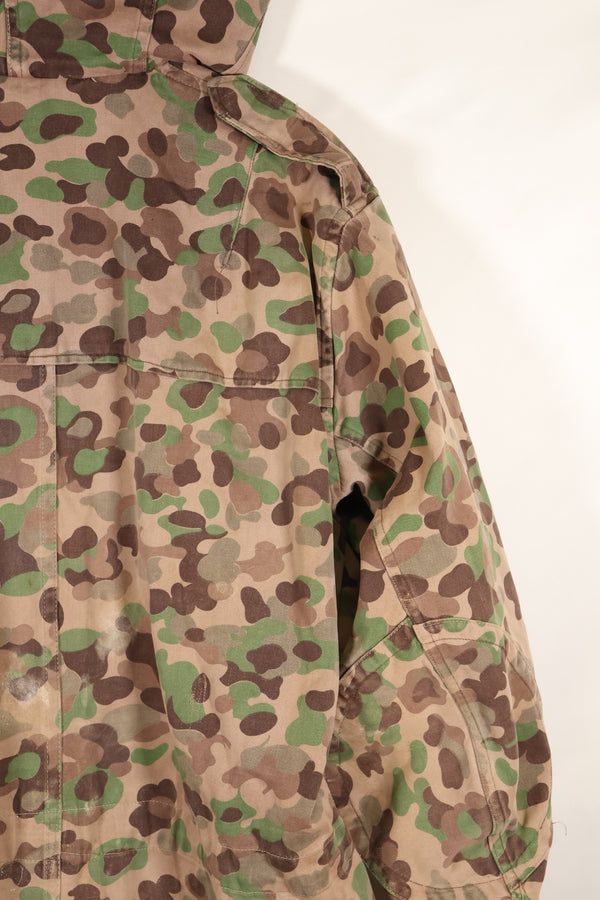 1960年代〜70年代　M57 オーストリア軍　ピーパターン迷彩　パーカー　中古品　A