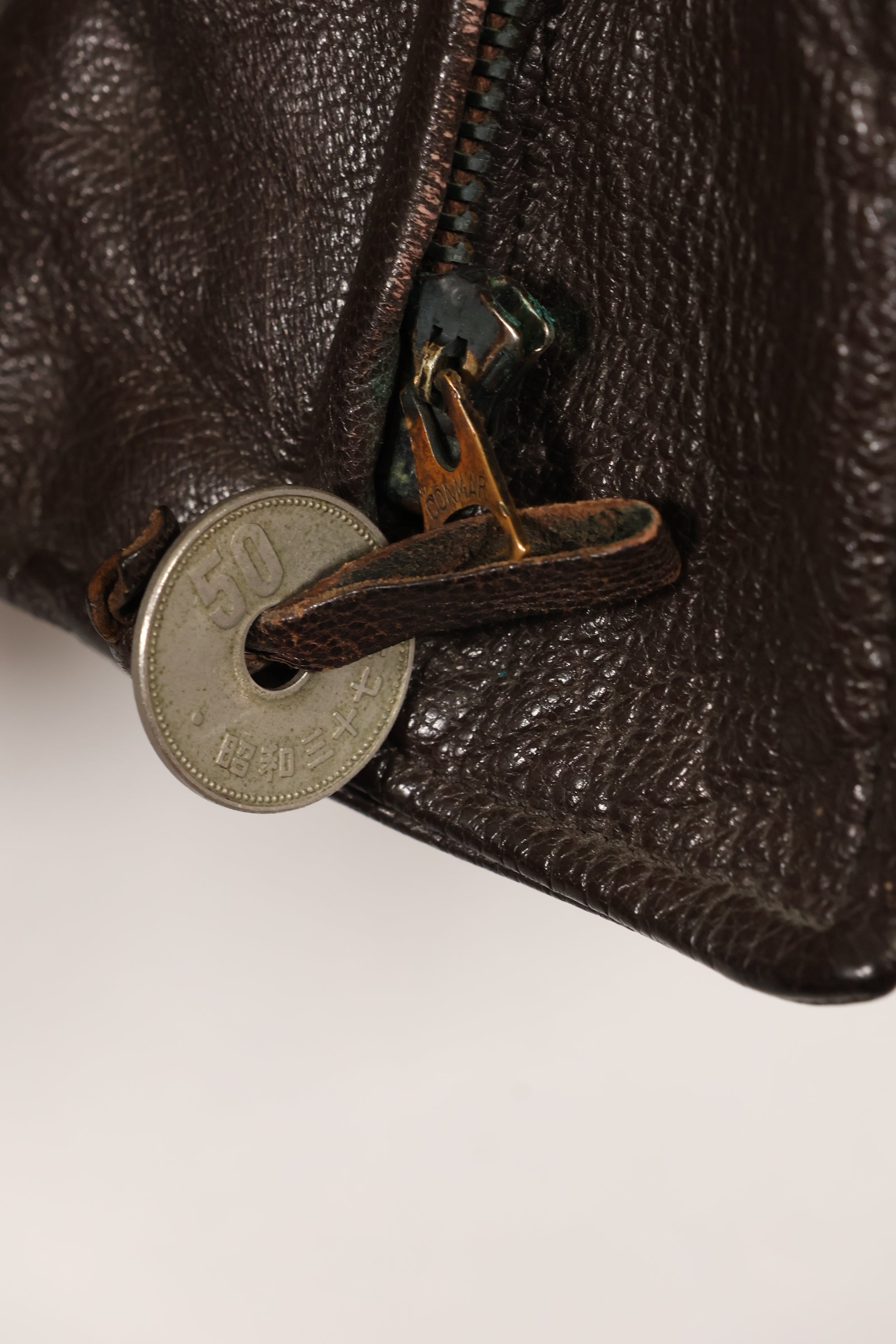 1940年代後半　55J14　アメリカ海軍　G-1　フライトジャケット　極初期個体　パッチ付き　稀少個体