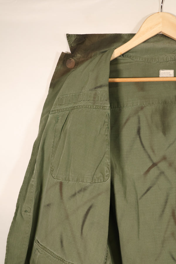 1969年契約　M-R　実物ジャケットベース　MACV SOG　スプレーペイントジャケット　再現品　MILITARIA 1911製　中古品