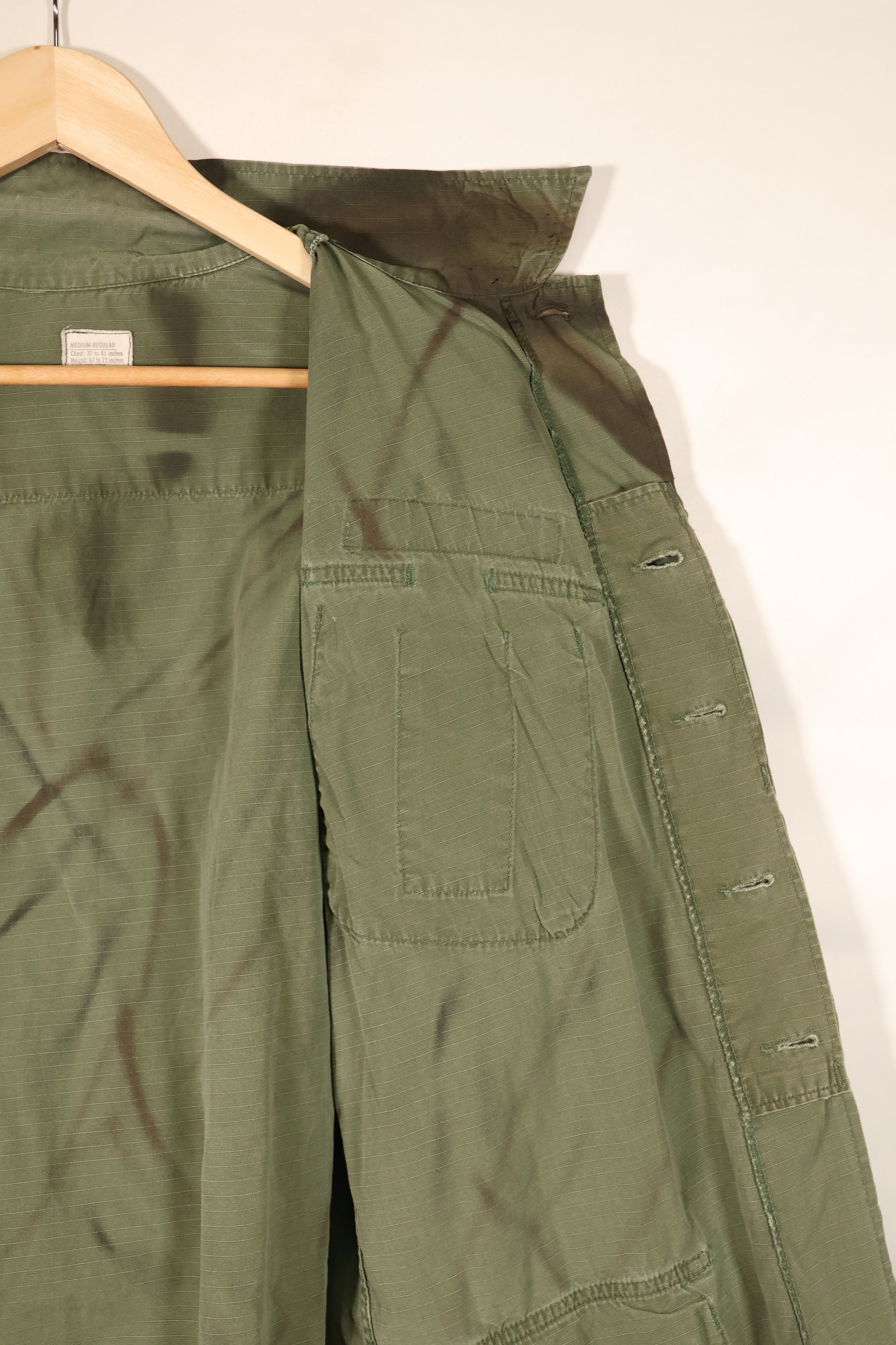 1969年契約　M-R　実物ジャケットベース　MACV SOG　スプレーペイントジャケット　再現品　MILITARIA 1911製　中古品