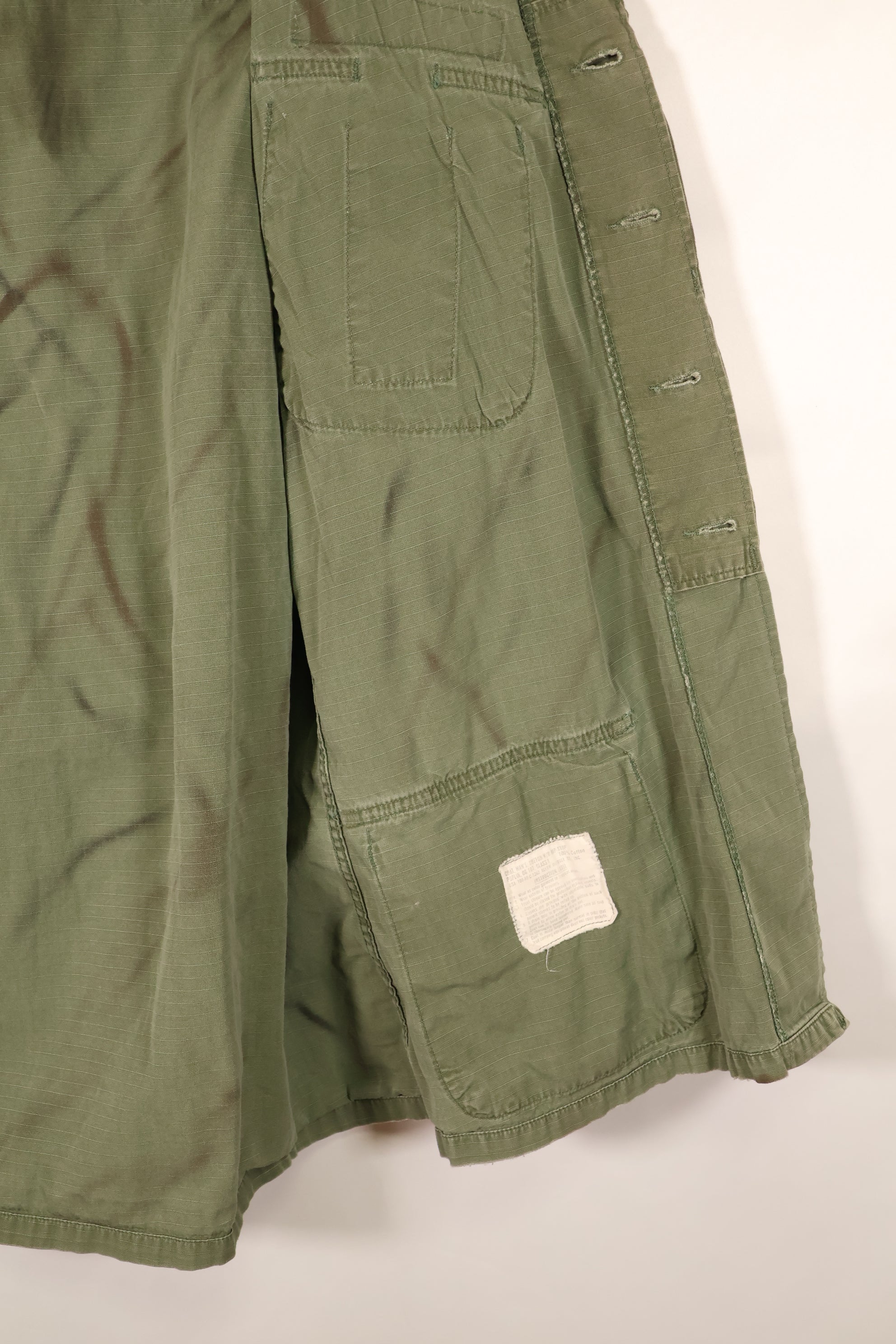 1969年契約　M-R　実物ジャケットベース　MACV SOG　スプレーペイントジャケット　再現品　MILITARIA 1911製　中古品