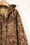 1960年代〜70年代　M57 オーストリア軍　ピーパターン迷彩　パーカー　中古品　B