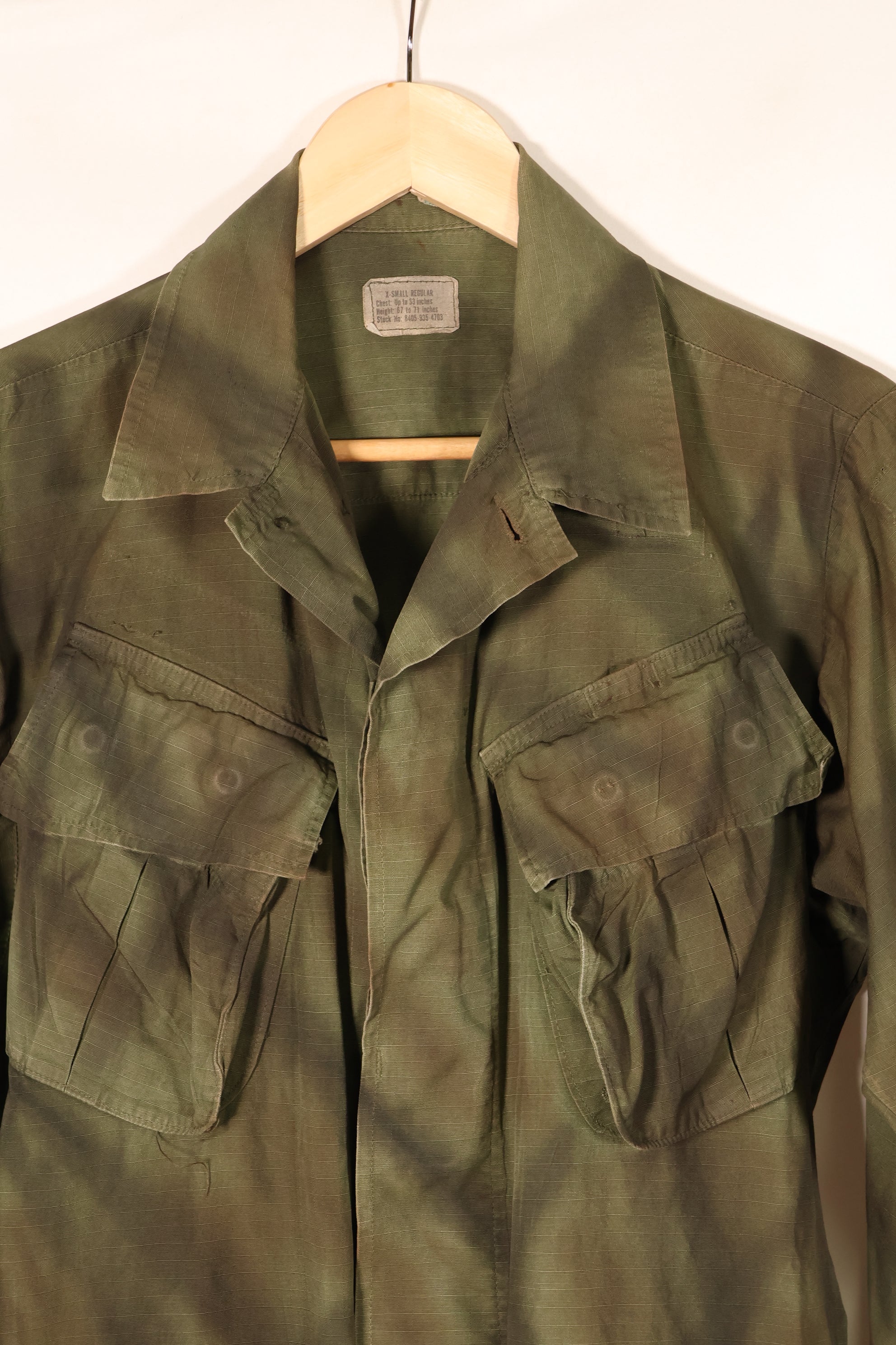 1969年契約　X-S-R　実物ジャケットベース　MACV SOG　スプレーペイントジャケット　再現品　MILITARIA 1911製　中古品
