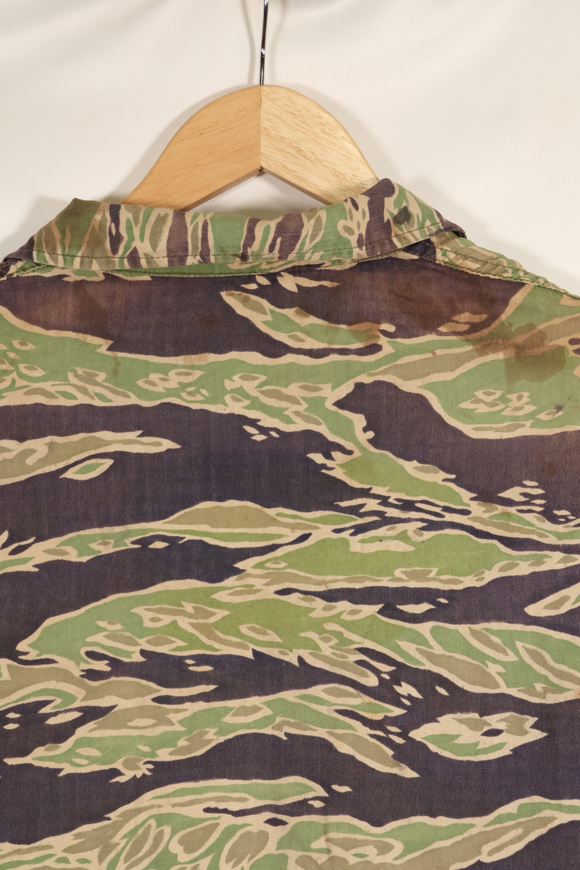 実物　映画衣装　レイトウォーパターン　US-Sサイズ　タイガーストライプ　シャツ　パラマウント映画