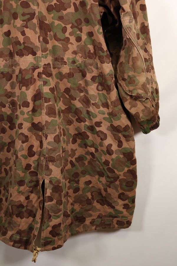 1960年代〜70年代　M57 オーストリア軍　ピーパターン迷彩　パーカー　中古品　B