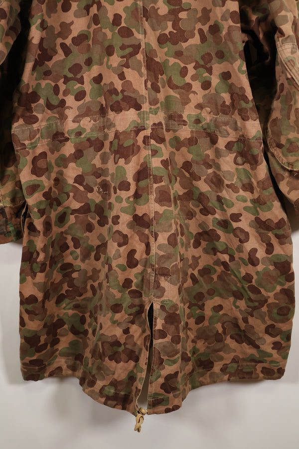 1960年代〜70年代　M57 オーストリア軍　ピーパターン迷彩　パーカー　中古品　B