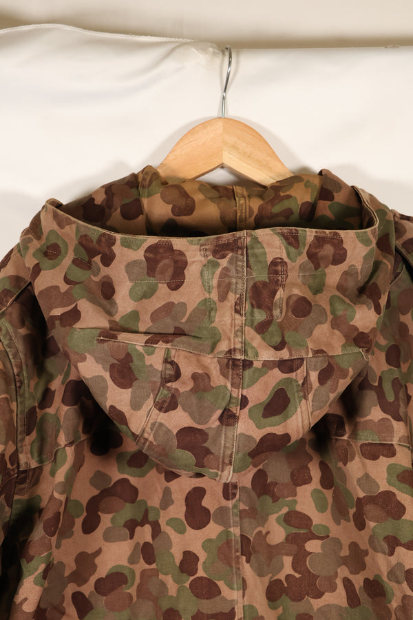 1960年代〜70年代　M57 オーストリア軍　ピーパターン迷彩　パーカー　中古品　B