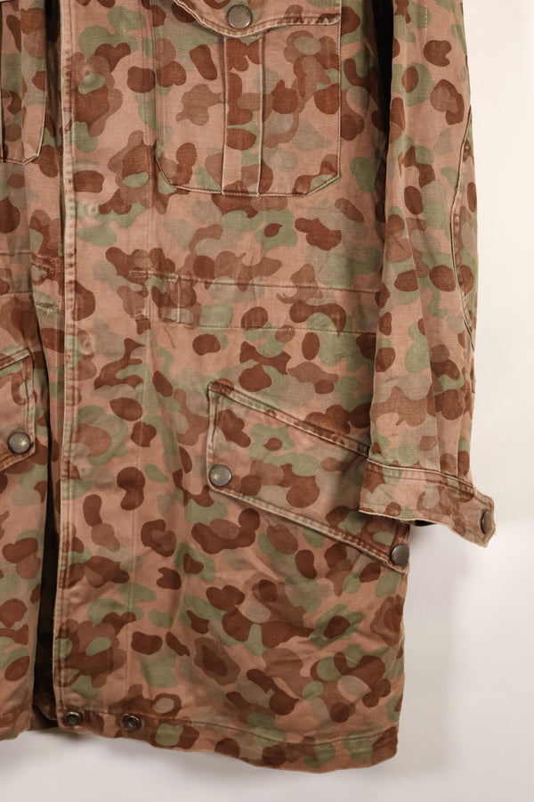 1960年代〜70年代　M57 オーストリア軍　ピーパターン迷彩　パーカー　中古品　C