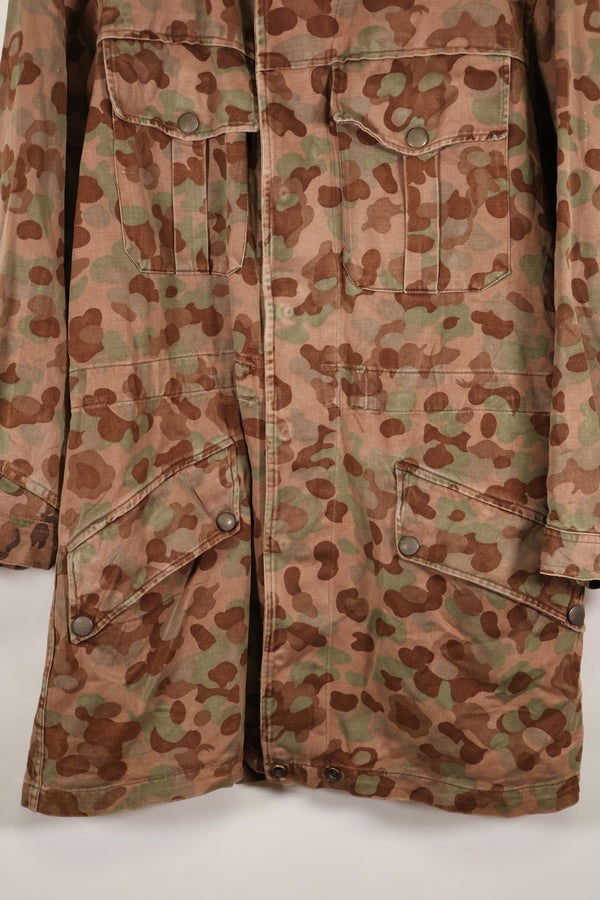 1960年代〜70年代　M57 オーストリア軍　ピーパターン迷彩　パーカー　中古品　C