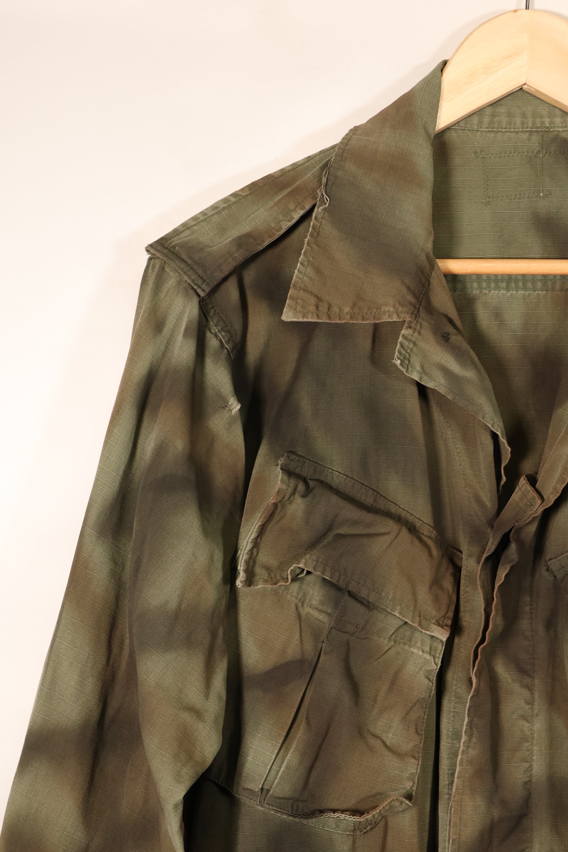 1960年代後半契約　推定 S-Rサイズ　実物ジャケットベース　MACV SOG　スプレーペイントジャケット　再現品　MILITARIA 1911製　中古品