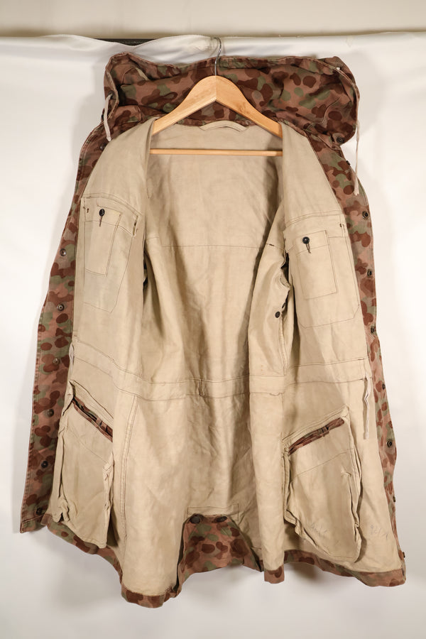 1960年代〜70年代　M57 オーストリア軍　ピーパターン迷彩　パーカー　中古品　C