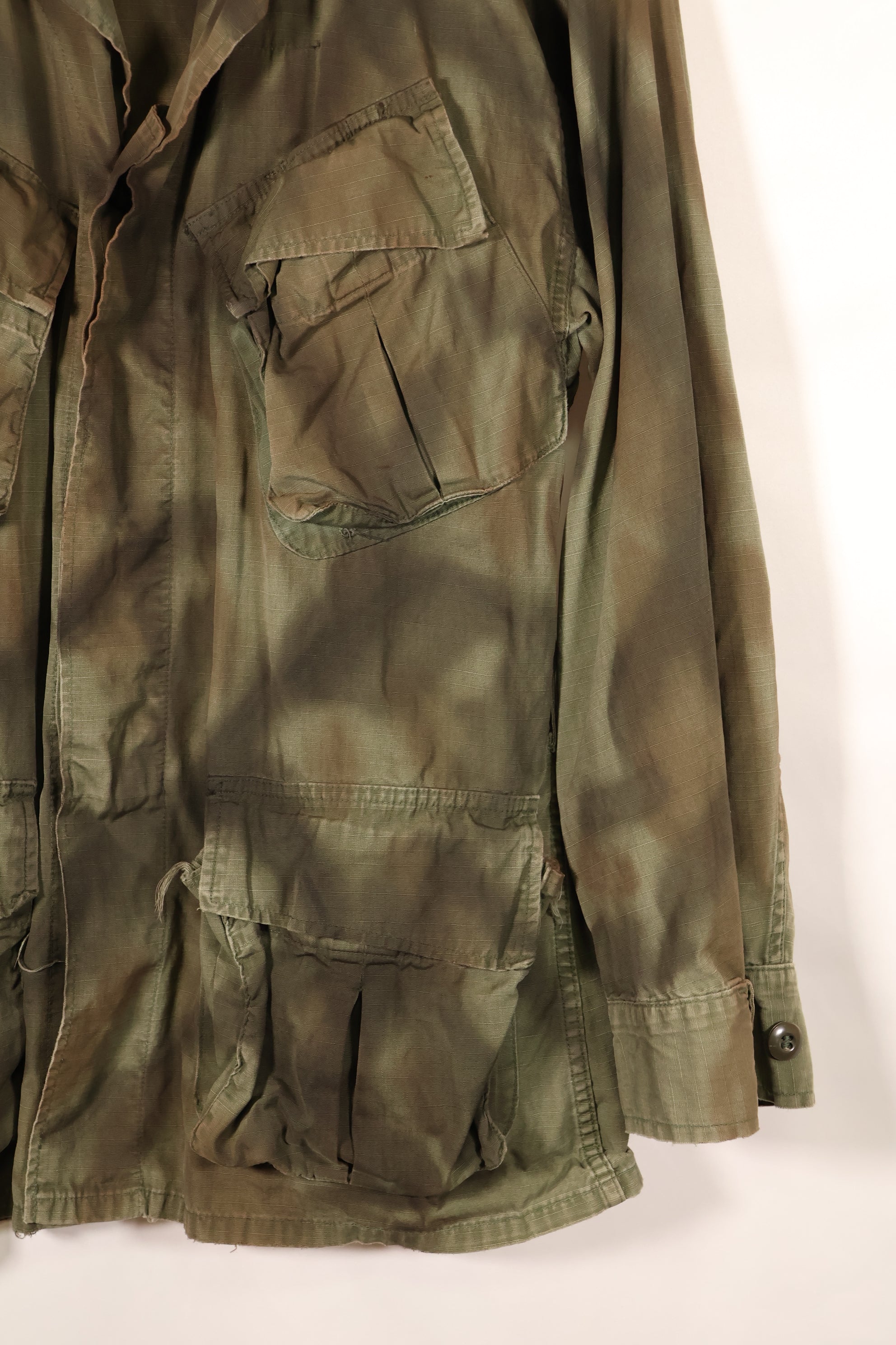 1960年代後半契約　推定 S-Rサイズ　実物ジャケットベース　MACV SOG　スプレーペイントジャケット　再現品　MILITARIA 1911製　中古品