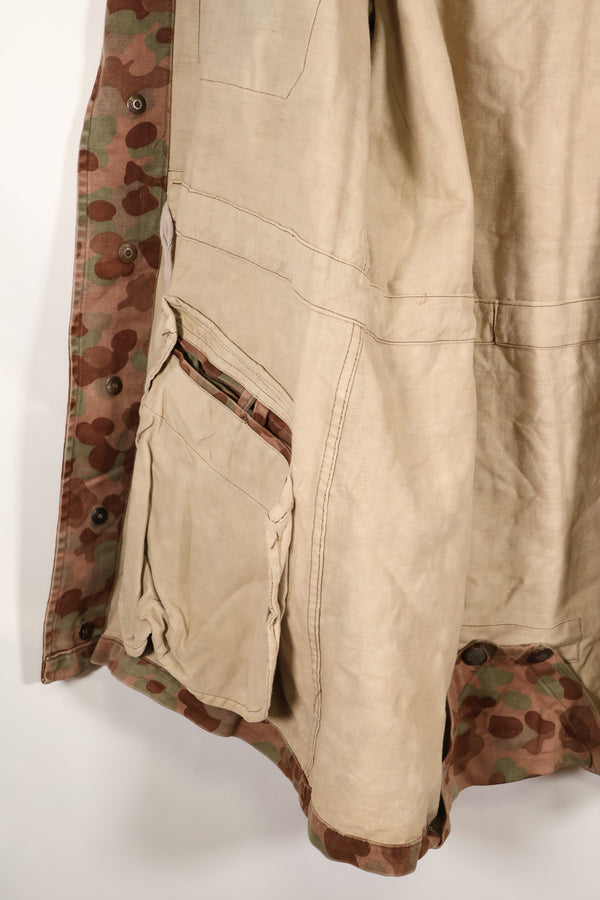 1960年代〜70年代　M57 オーストリア軍　ピーパターン迷彩　パーカー　中古品　C
