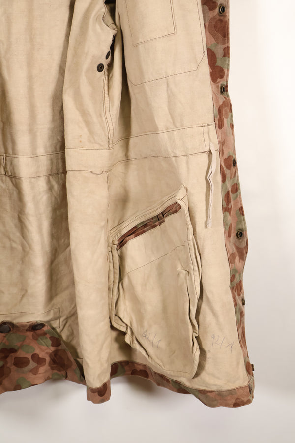 1960年代〜70年代　M57 オーストリア軍　ピーパターン迷彩　パーカー　中古品　C