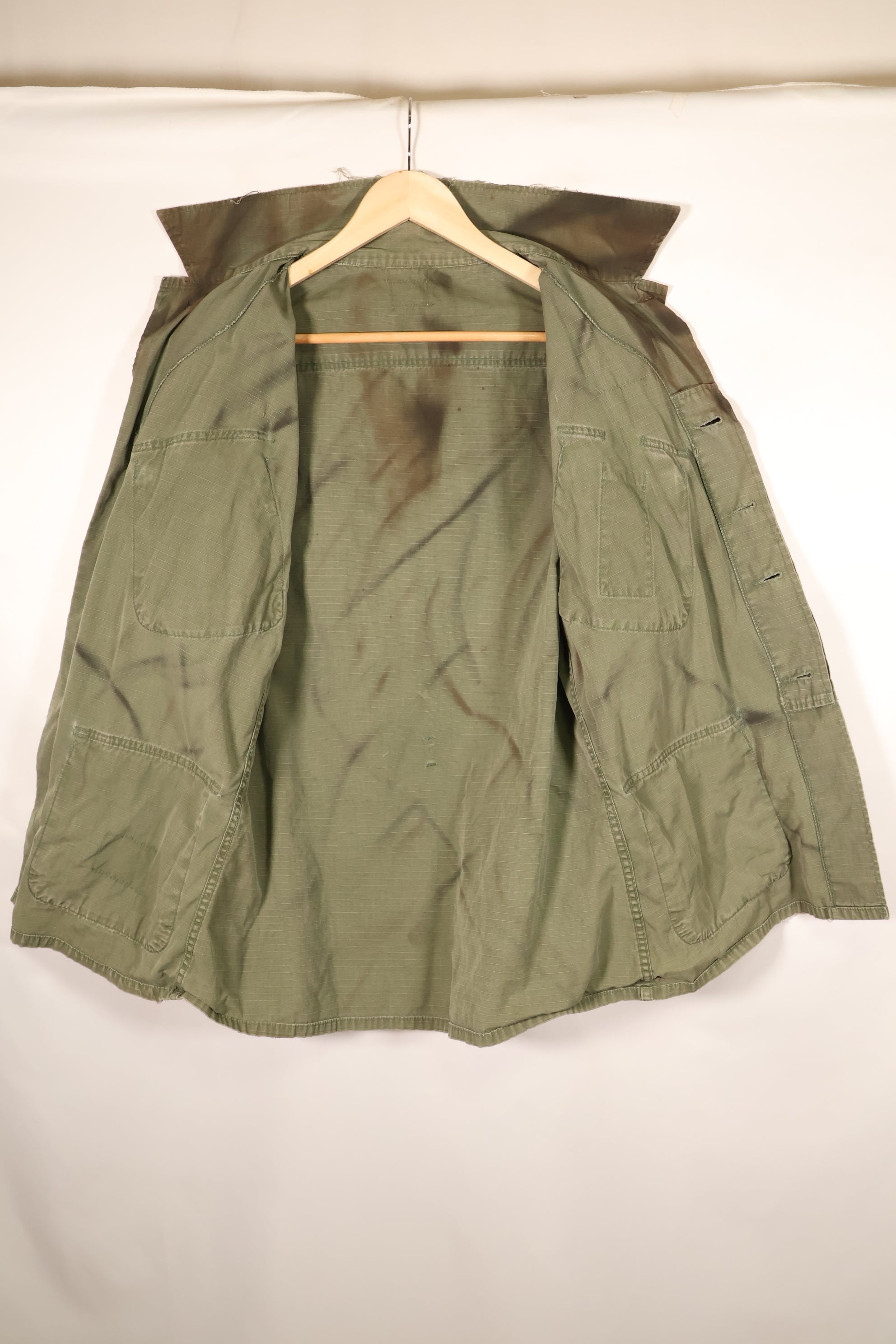 1960年代後半契約　推定 S-Rサイズ　実物ジャケットベース　MACV SOG　スプレーペイントジャケット　再現品　MILITARIA 1911製　中古品