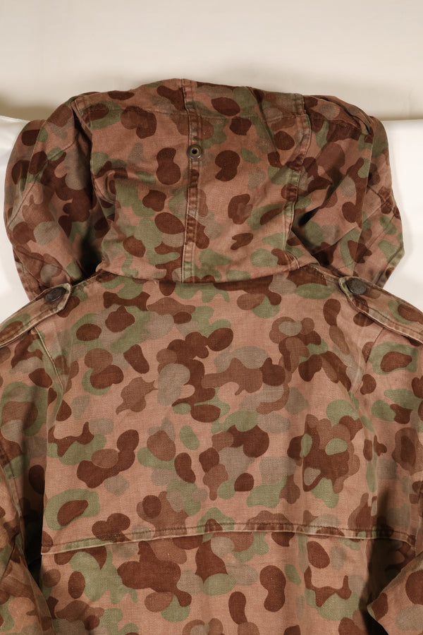 1960年代〜70年代　M57 オーストリア軍　ピーパターン迷彩　パーカー　中古品　C