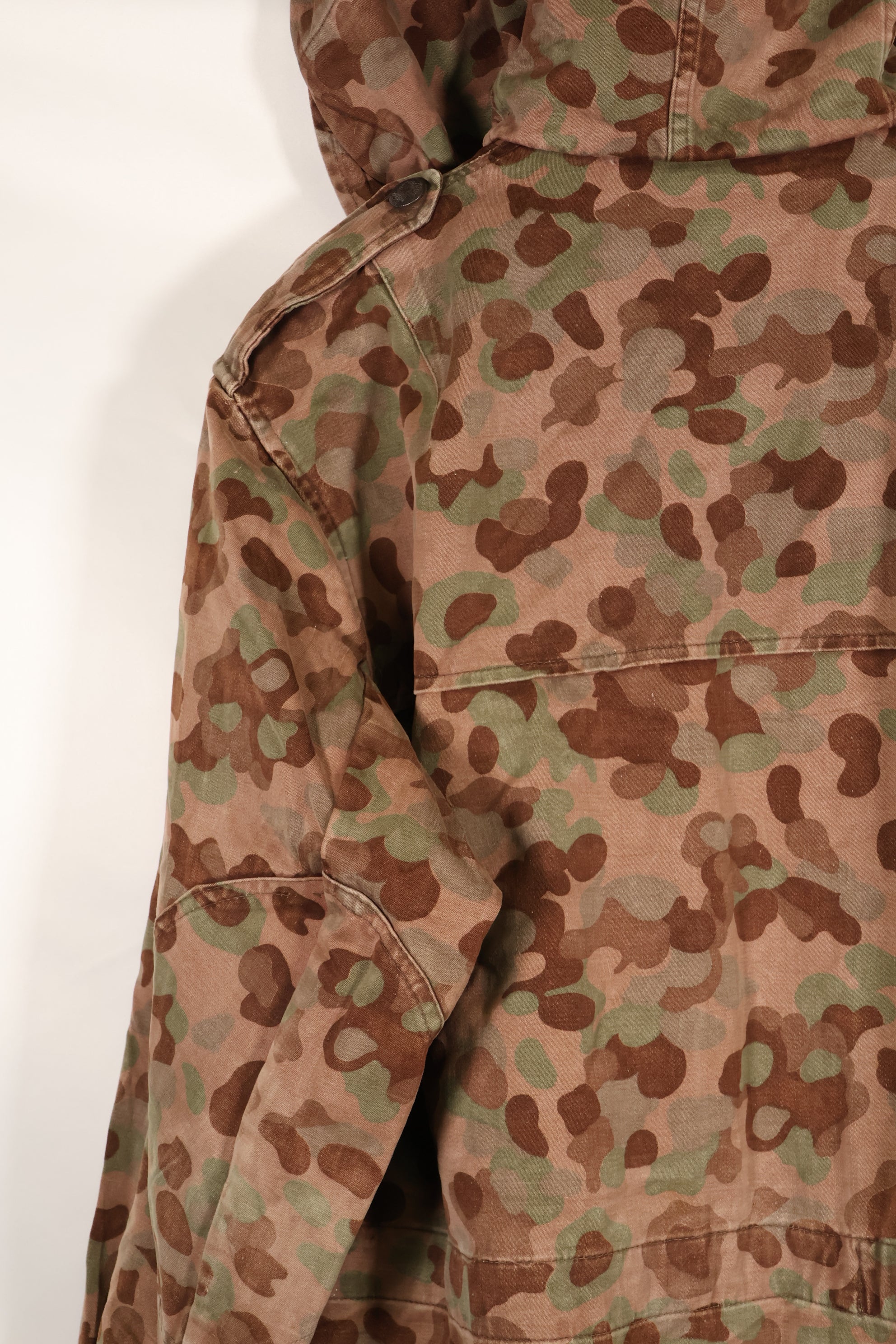 1960年代〜70年代　M57 オーストリア軍　ピーパターン迷彩　パーカー　中古品　C