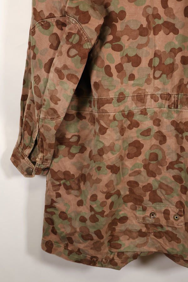 1960年代〜70年代　M57 オーストリア軍　ピーパターン迷彩　パーカー　中古品　C