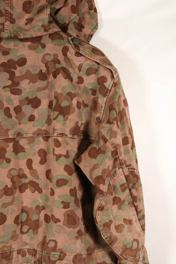 1960年代〜70年代　M57 オーストリア軍　ピーパターン迷彩　パーカー　中古品　C