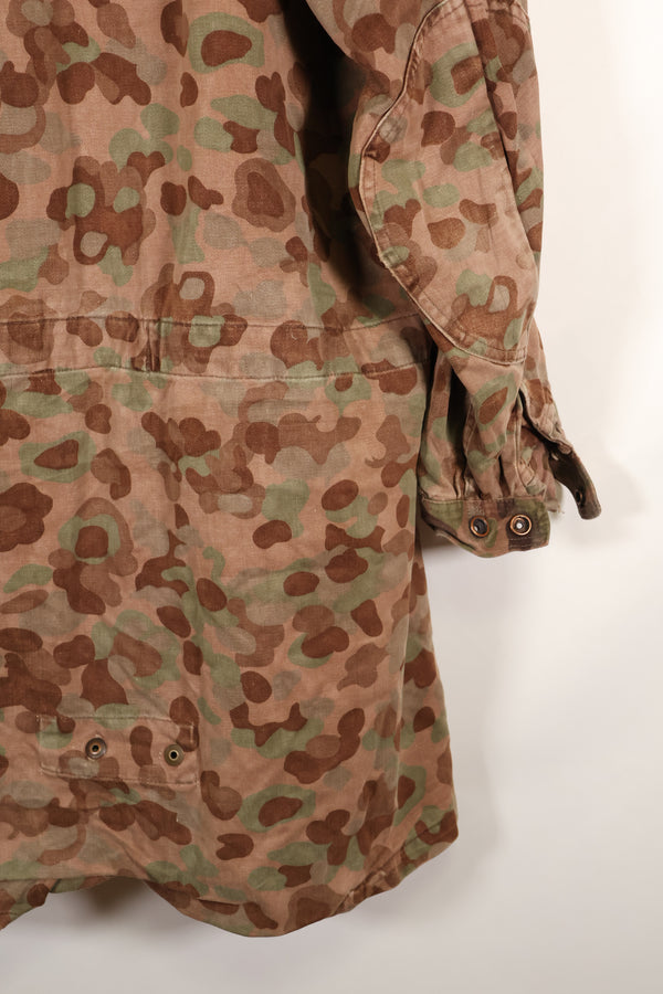 1960年代〜70年代　M57 オーストリア軍　ピーパターン迷彩　パーカー　中古品　C