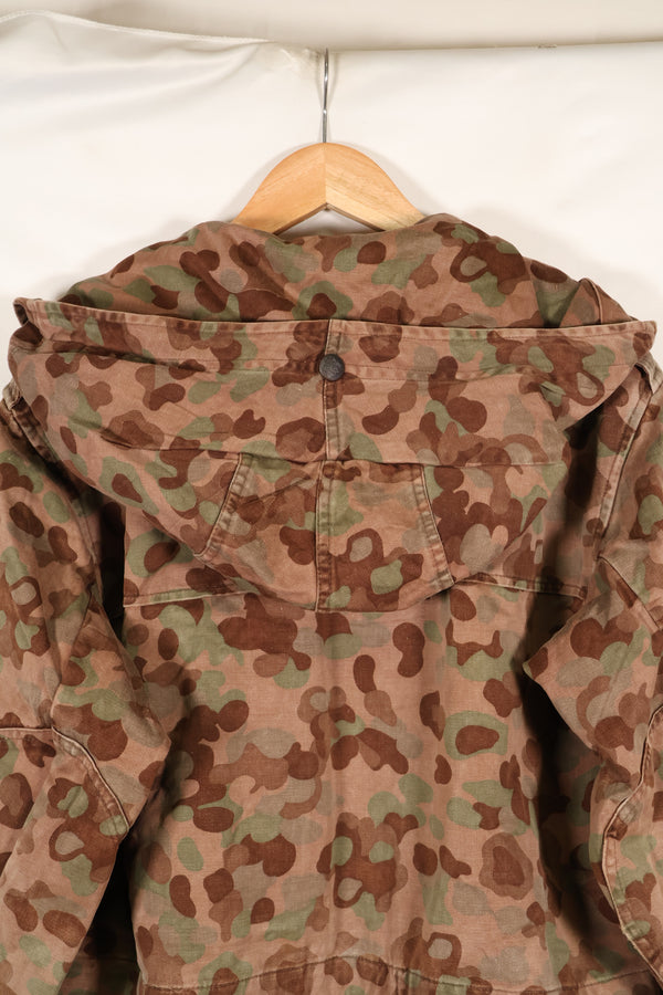 1960年代〜70年代　M57 オーストリア軍　ピーパターン迷彩　パーカー　中古品　C