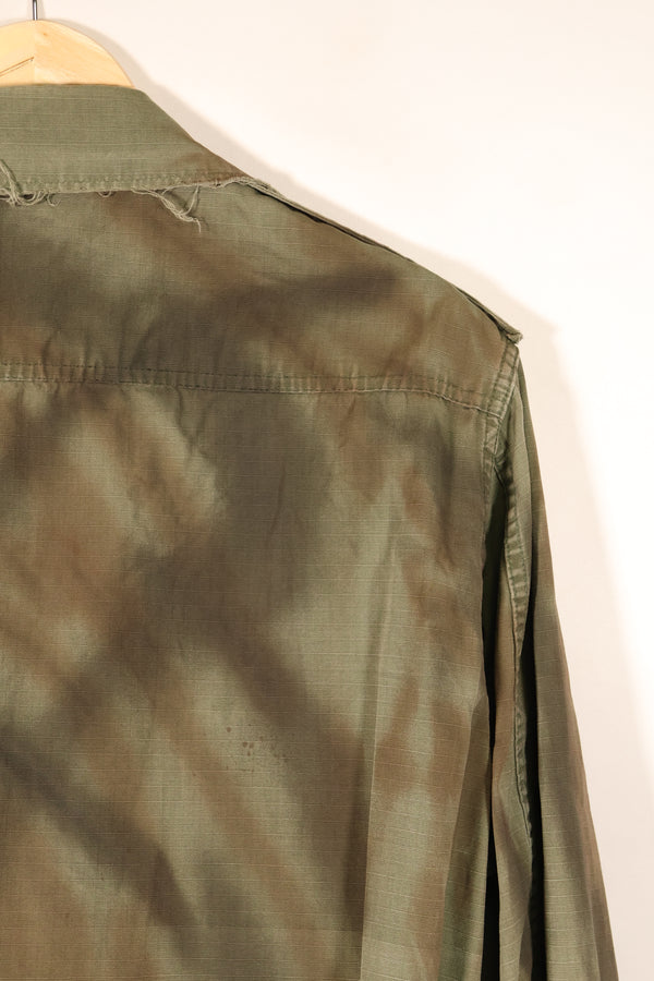 1960年代後半契約　推定 S-Rサイズ　実物ジャケットベース　MACV SOG　スプレーペイントジャケット　再現品　MILITARIA 1911製　中古品