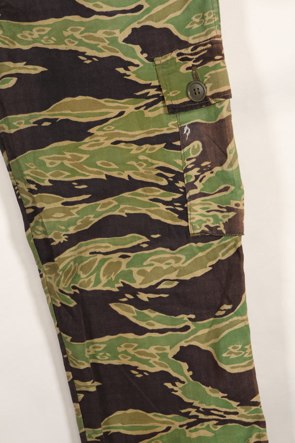 実物　レイトウォーパターン　推定A-L　タイガーストライプ　パンツ　中古品 パラマウント映画