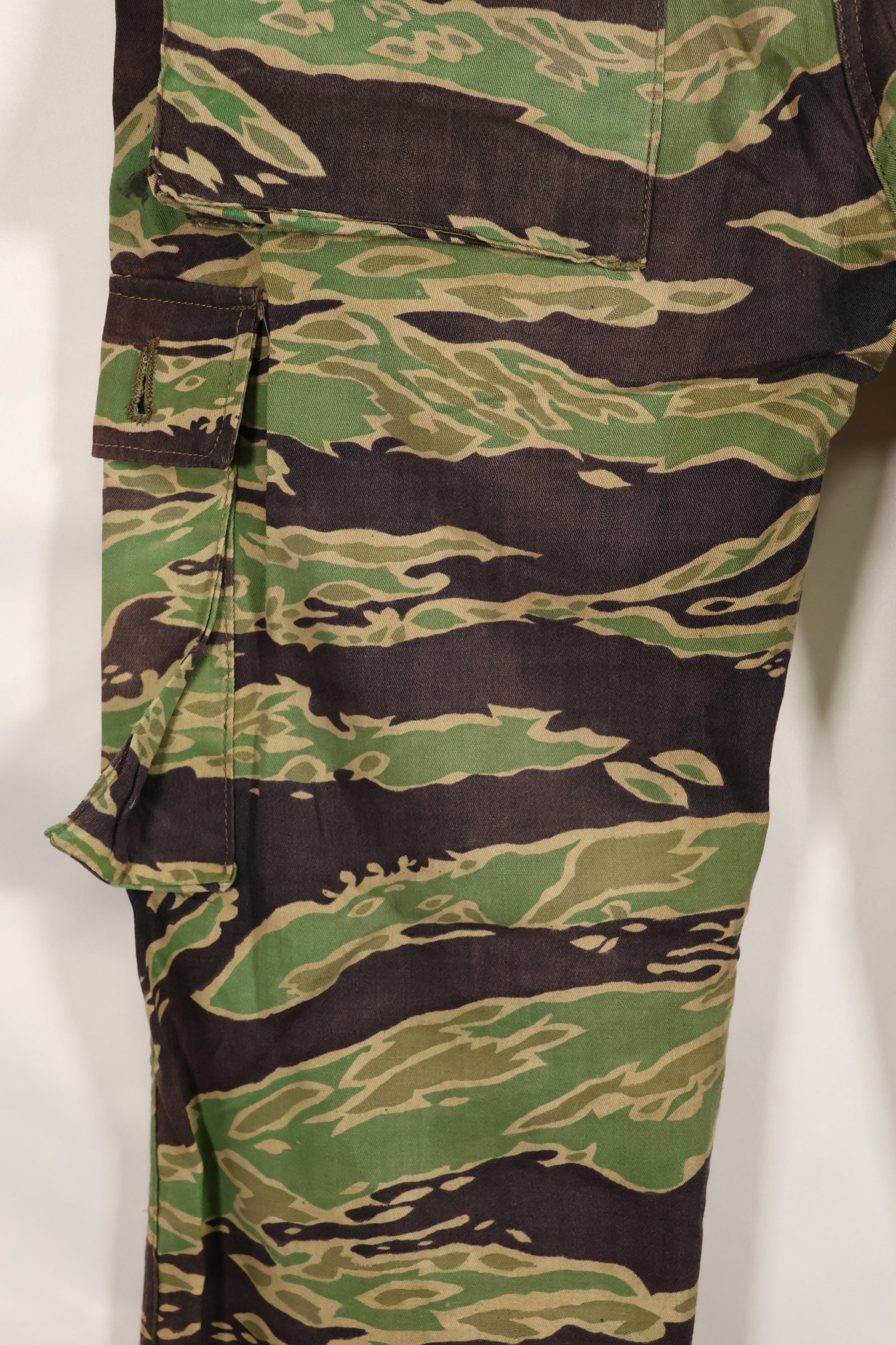 実物　レイトウォーパターン　推定A-L　タイガーストライプ　パンツ　中古品 パラマウント映画