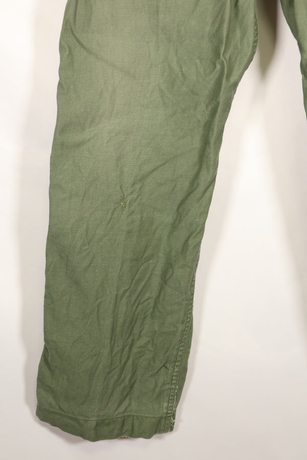 1960年代中頃　36x31　アメリカ軍　OG-107　ユーティリティパンツ　TYPE I 中古品