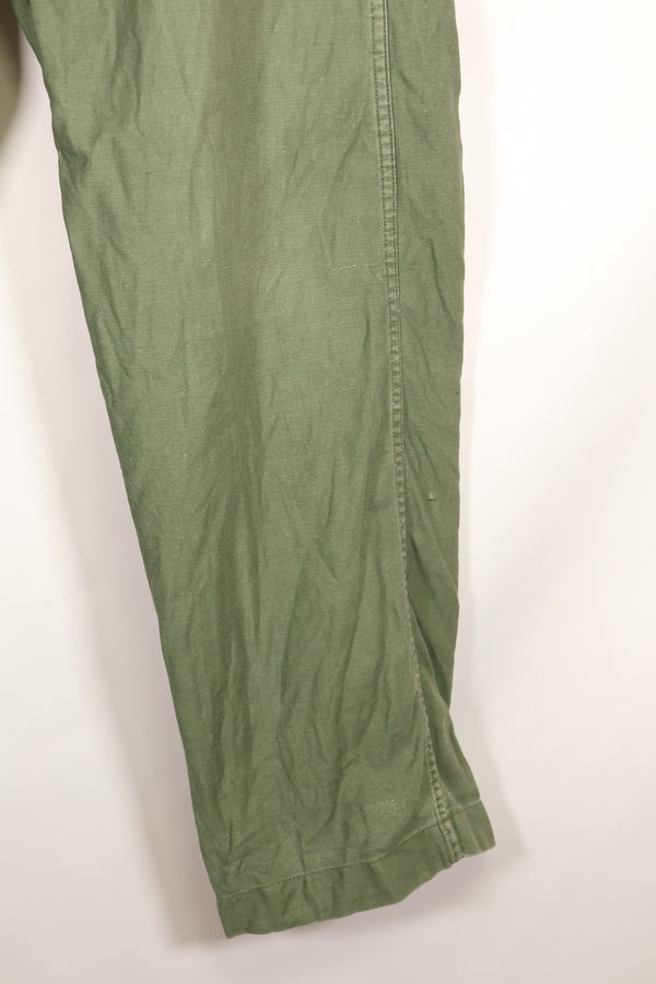 1960年代中頃　36x31　アメリカ軍　OG-107　ユーティリティパンツ　TYPE I 中古品