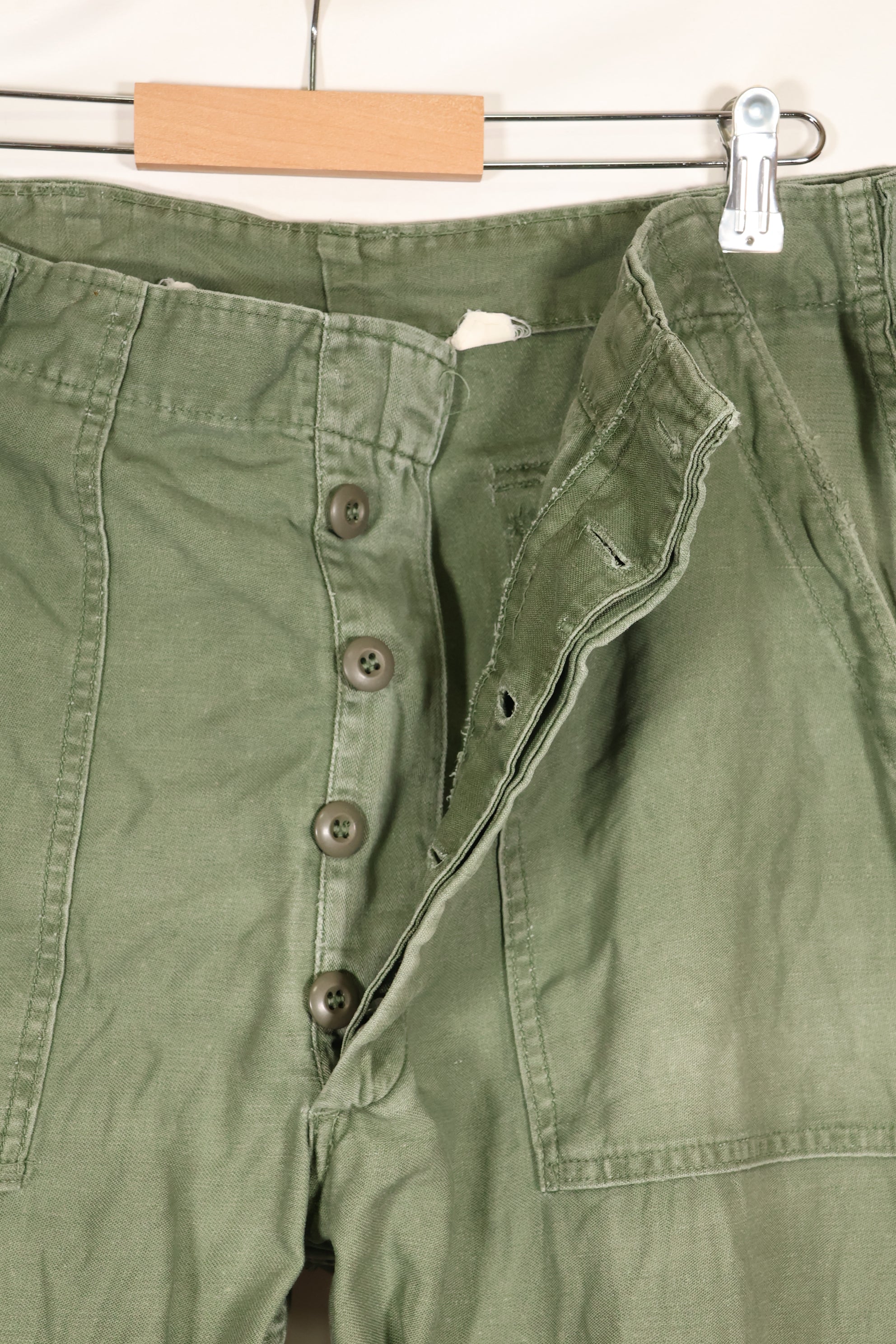 1960年代中頃　36x31　アメリカ軍　OG-107　ユーティリティパンツ　TYPE I 中古品