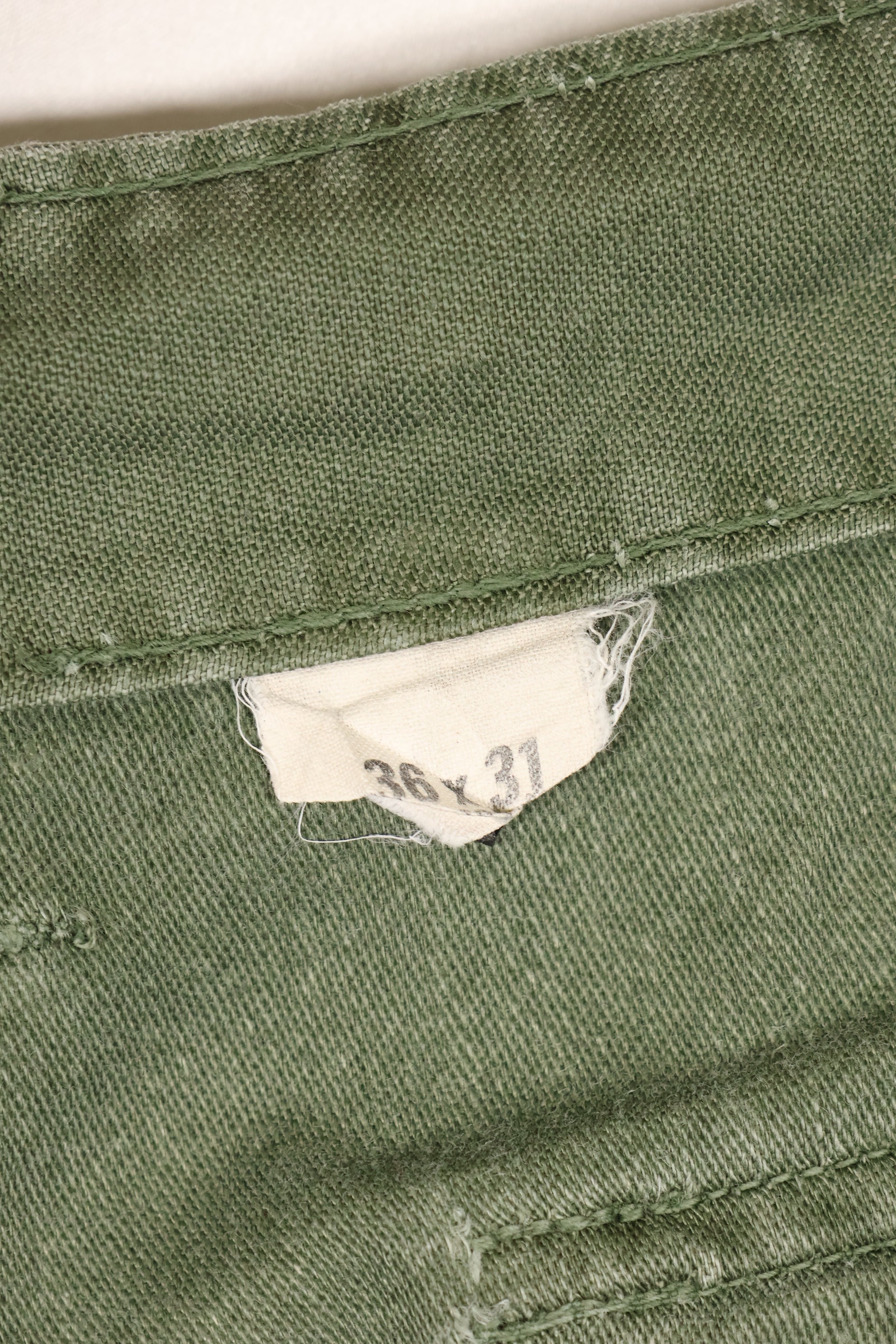 1960年代中頃　36x31　アメリカ軍　OG-107　ユーティリティパンツ　TYPE I 中古品