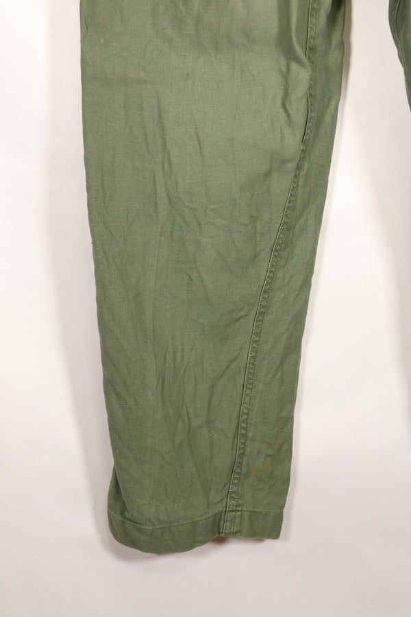1960年代中頃　36x31　アメリカ軍　OG-107　ユーティリティパンツ　TYPE I 中古品