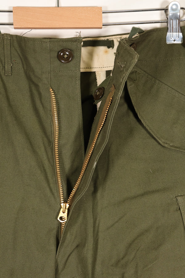 1951年契約　S-R　アメリカ陸軍　M51　フィールドパンツ　ほぼ未使用品　シミ汚れあり