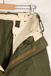 1951年契約　S-R　アメリカ陸軍　M51　フィールドパンツ　ほぼ未使用品　シミ汚れあり