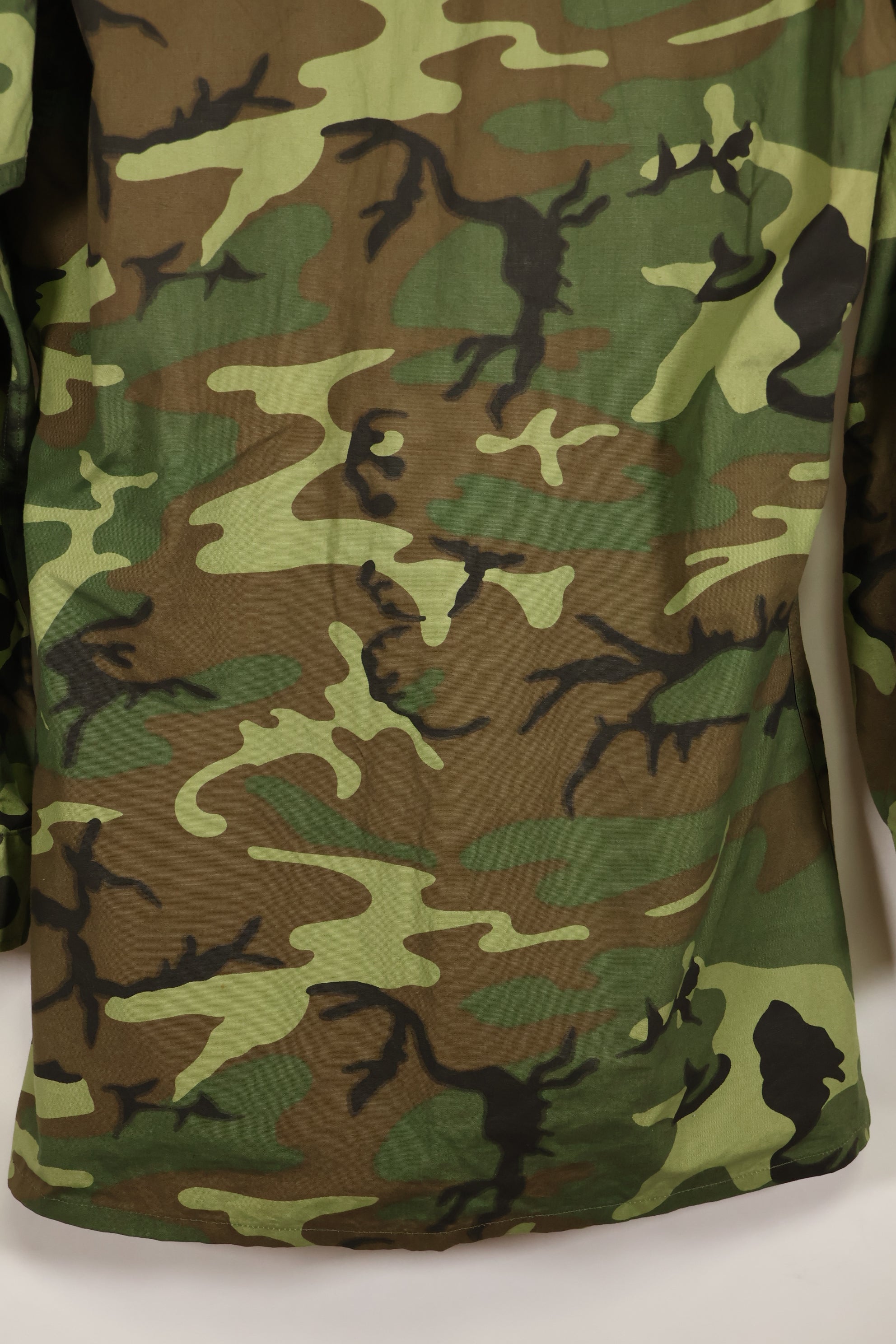 1966〜67年頃　デッドストック　S-L　ノンリップストップ　初期プリント　ERDL　ファティーグジャケット