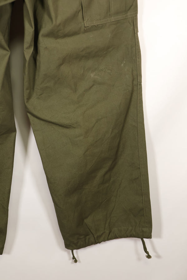 1951年契約　S-R　アメリカ陸軍　M51　フィールドパンツ　ほぼ未使用品　シミ汚れあり