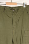推定1968~69年頃　S-L　4th Model ジャングルファティーグ　パンツ　中古品　契約タグなし
