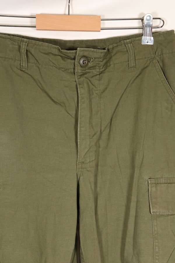 推定1968~69年頃　S-L　4th Model ジャングルファティーグ　パンツ　中古品　契約タグなし