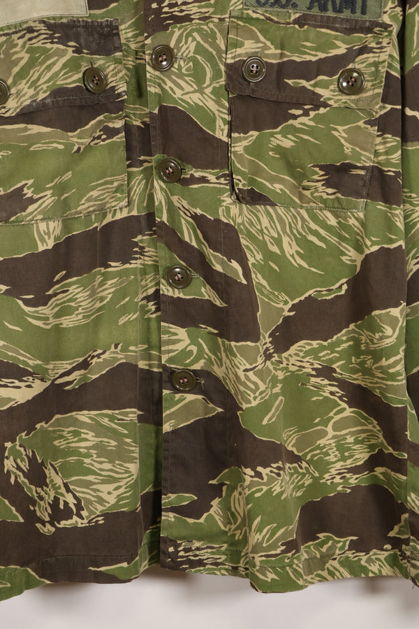 1968年　映画「グリーンベレー」「未知との遭遇」衣装　ジョンウェインパターン　タイガーストライプ　シャツ