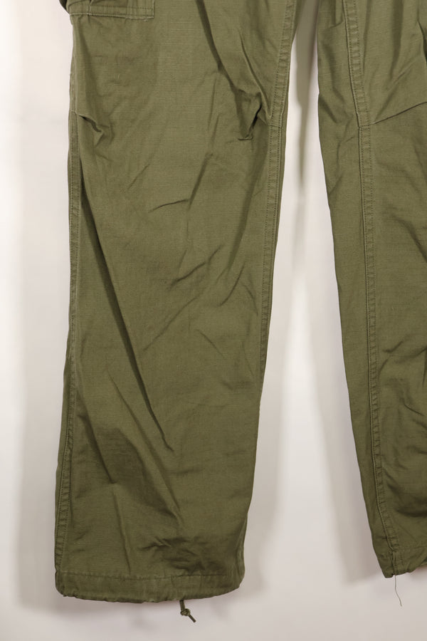 推定1968~69年頃　S-L　4th Model ジャングルファティーグ　パンツ　中古品　契約タグなし