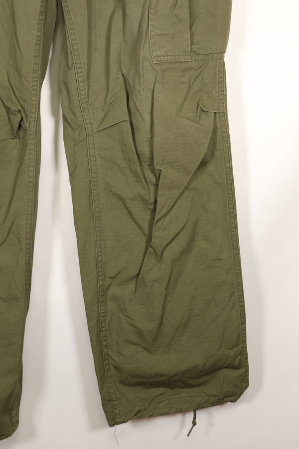推定1968~69年頃　S-L　4th Model ジャングルファティーグ　パンツ　中古品　契約タグなし