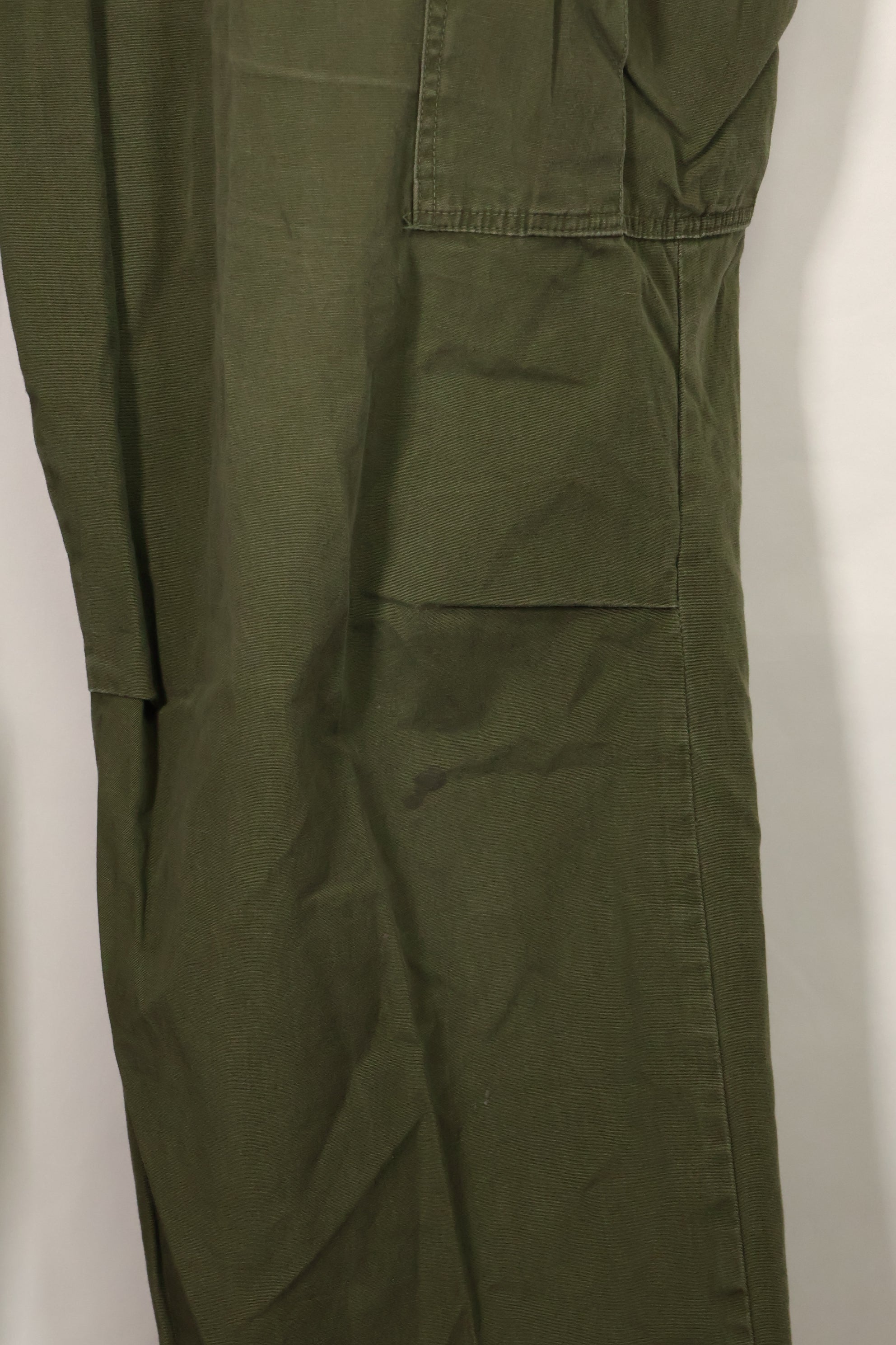 1967年契約　3rd Model ノンリップストップ　ジャングルファティーグ　パンツ　サイズタグ読めない　中古品