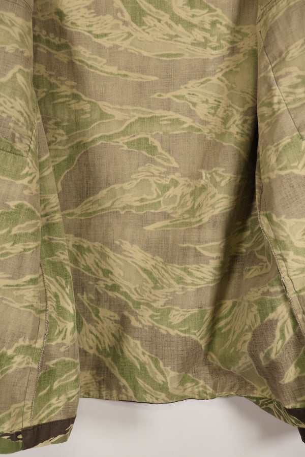 1968年　映画「グリーンベレー」「未知との遭遇」衣装　ジョンウェインパターン　タイガーストライプ　シャツ