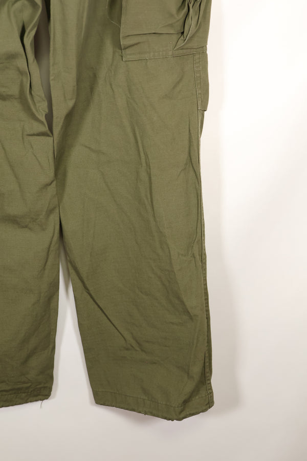 推定1968~69年頃　S-L　4th Model ジャングルファティーグ　パンツ　中古品　契約タグなし